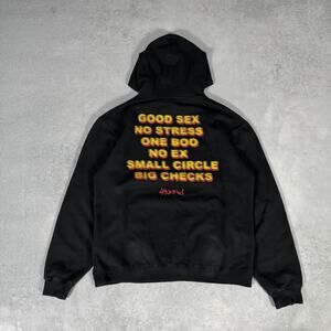 4Hunnid Hoodie Black - Size: Large